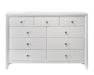 EVAN DRESSER WHITE - All Brands Furniture (NJ)