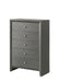 DENKER CHEST GUN METAL - All Brands Furniture (NJ)