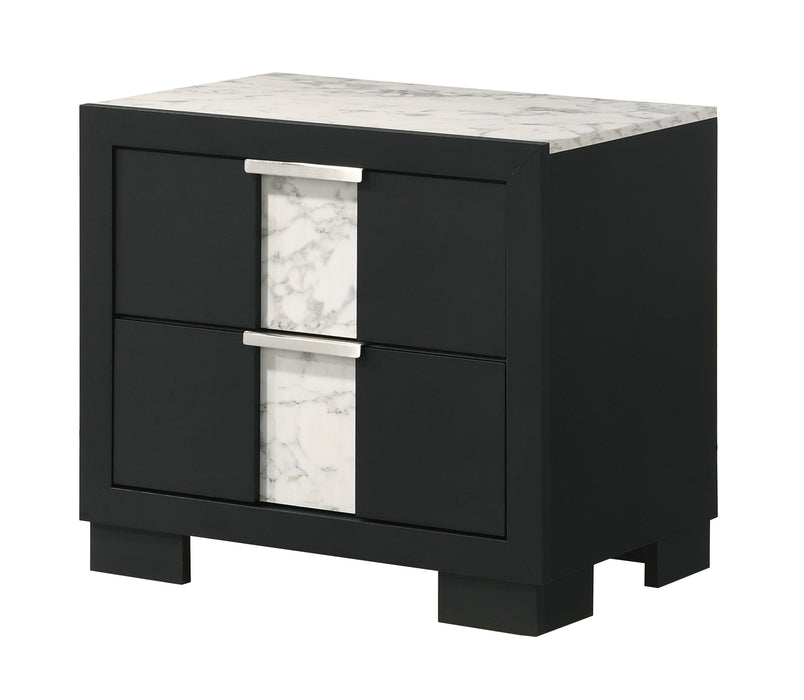 RANGLEY NIGHTSTAND - BLACK - All Brands Furniture (NJ)