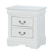 LOUIS PHILIP NIGHTSTAND WHITE - All Brands Furniture (NJ)