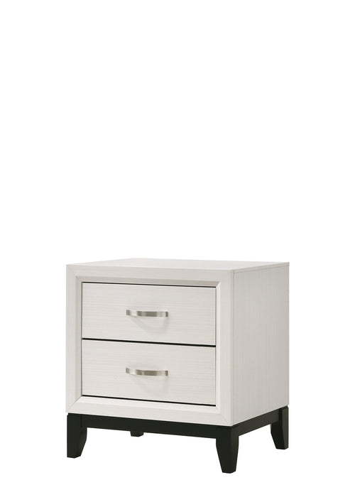 AKERSON NIGHTSTAND CHALK - All Brands Furniture (NJ)