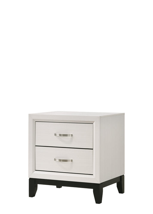 AKERSON NIGHTSTAND CHALK - All Brands Furniture (NJ)
