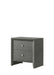 DENKER NIGHTSTAND GUN METAL - All Brands Furniture (NJ)