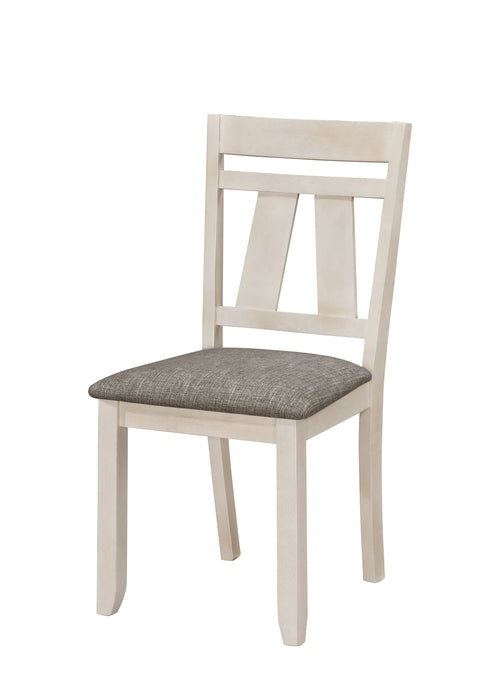 MARIBELLE SIDE CHAIR CHALK WARMGREY - All Brands Furniture (NJ)