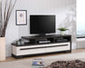 REMINGTON TV STAND CHALK/EBONY - All Brands Furniture (NJ)