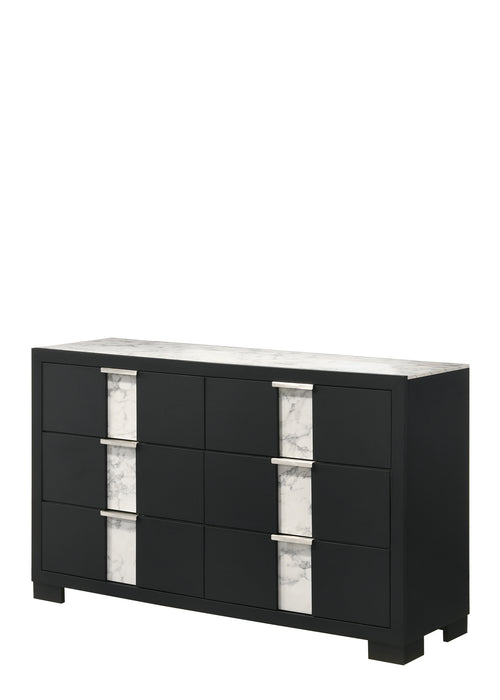 RANGLEY DRESSER - BLACK - All Brands Furniture (NJ)