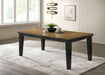 BARDSTOWN DINING TABLE WT CHARCOAL - All Brands Furniture (NJ)