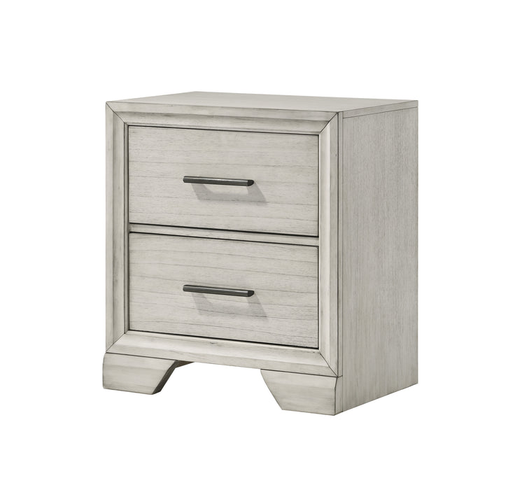 JAYMES NIGHTSTAND WHITE MIST - All Brands Furniture (NJ)