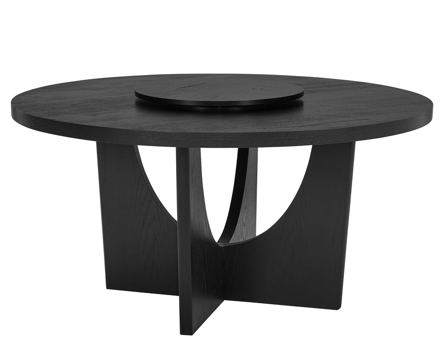 RUPERT ROUND TABLE W/LAZY SUSAN - All Brands Furniture (NJ)