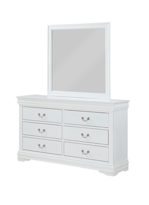 LOUIS PHILIP DRESSER WHITE - All Brands Furniture (NJ)