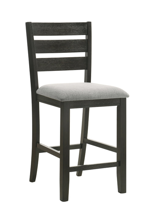 BARDSTOWN COUNTER CHAIR WHEAT CHARCOAL - All Brands Furniture (NJ)