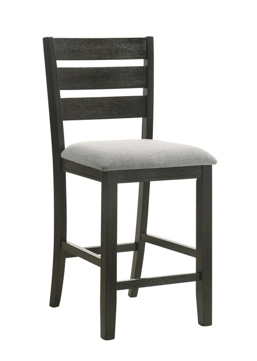 BARDSTOWN COUNTER CHAIR WHEAT CHARCOAL - All Brands Furniture (NJ)