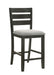 BARDSTOWN COUNTER CHAIR WHEAT CHARCOAL - All Brands Furniture (NJ)