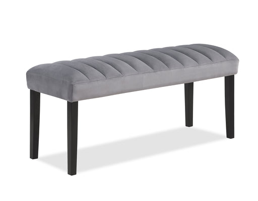 PASCAL LIGHT GRAY BENCH - All Brands Furniture (NJ)