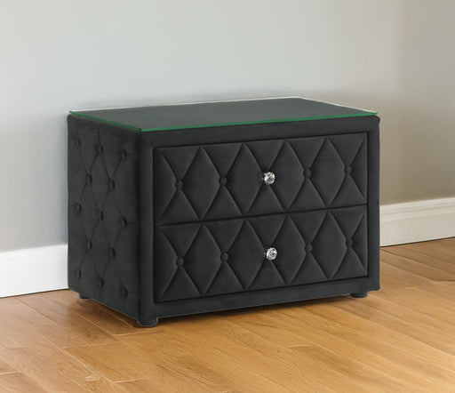 JOSEPHINE NIGHTSTAND BLACK - All Brands Furniture (NJ)