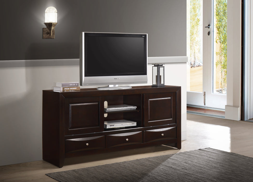 EMILY TV STAND DARK CHERRY - All Brands Furniture (NJ)