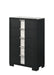 RANGLEY CHEST - BLACK - All Brands Furniture (NJ)