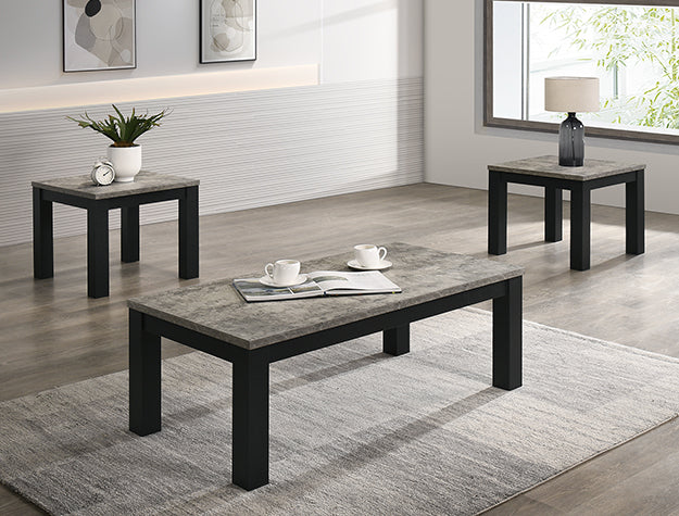 Theo 3-Pk Cocktail Set-Concrete