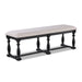 REGENT BENCH CHARCOAL BLACK - All Brands Furniture (NJ)