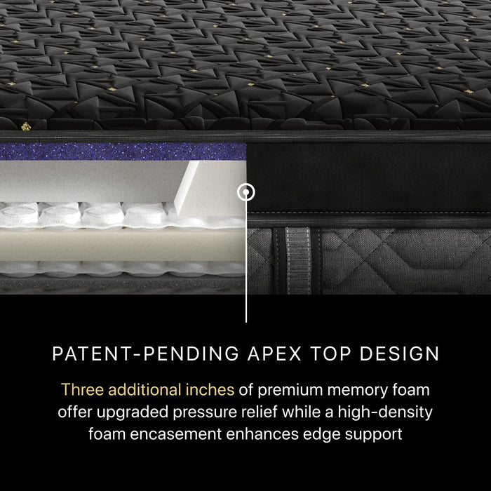 Beautyrest BlackÂ® Series Four 16" Hybrid Firm Apex Top Mattress