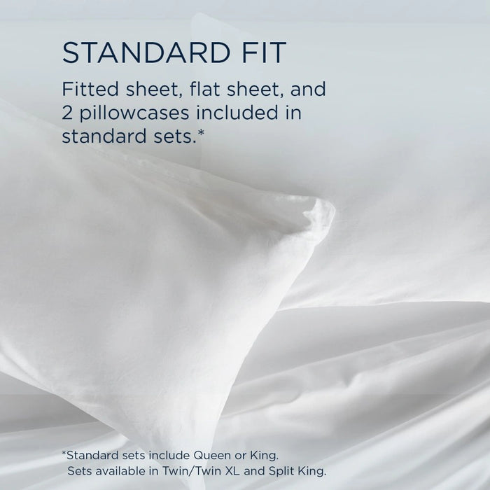 TEMPUR Classic Cotton Sheet Set White
