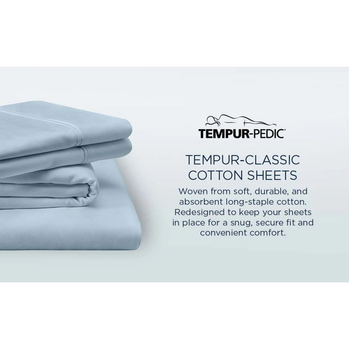 TEMPUR Classic Cotton Sheet Set Sandstone