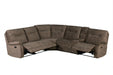 Parker Living Cooper - Shadow Brown 6 Piece Modular Manual Reclining Sectional