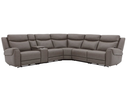 Parker Living Momentum 6 Piece Modular Power Reclining Sectional with Power Adjustable Headrests