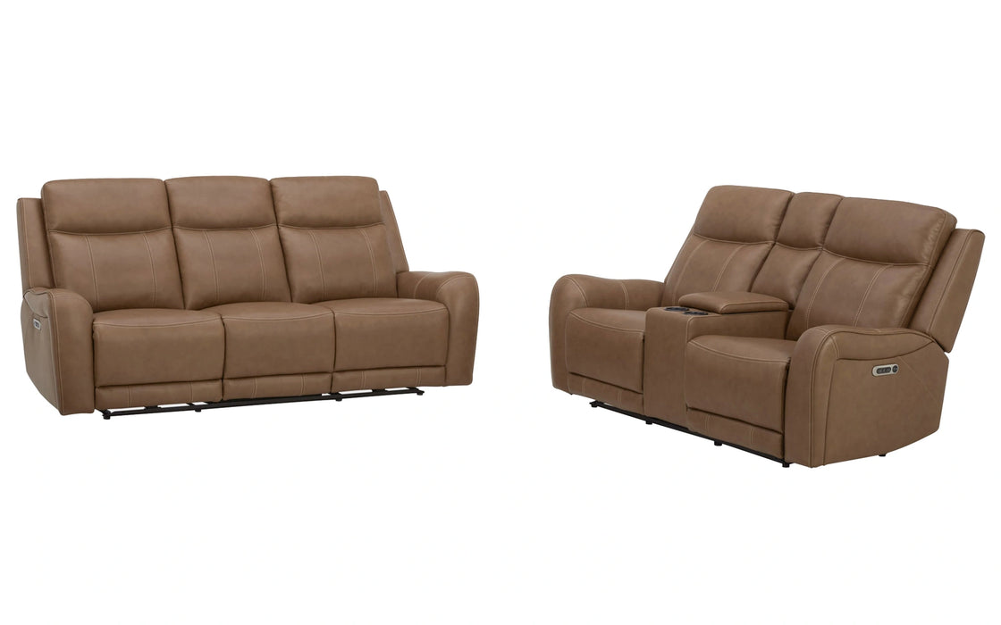Parker Living Haywood - Butternut Power Reclining Sofa and Loveseat