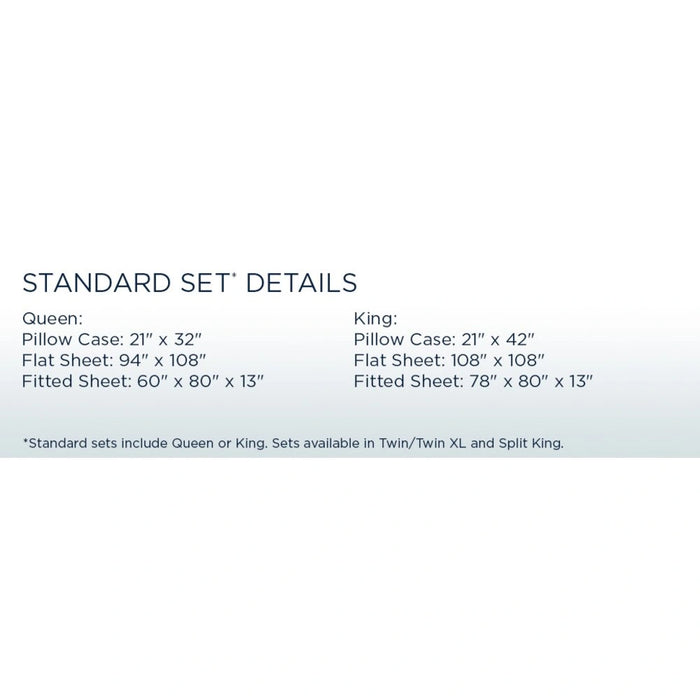 Tempur-Pedic ProPerformance Pillowcase Set - Graphite