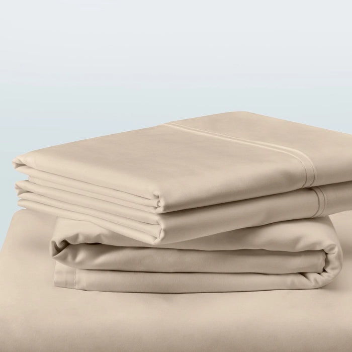 TEMPUR Classic Cotton Sheet Set Sandstone