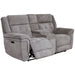 Parker Living Richland - Bristol Grey Power Reclining Console Loveseat