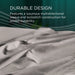 TEMPUR-Adapt Luxe Egyptian Cotton Sheets Sheet Set - All Brands Furniture (NJ)