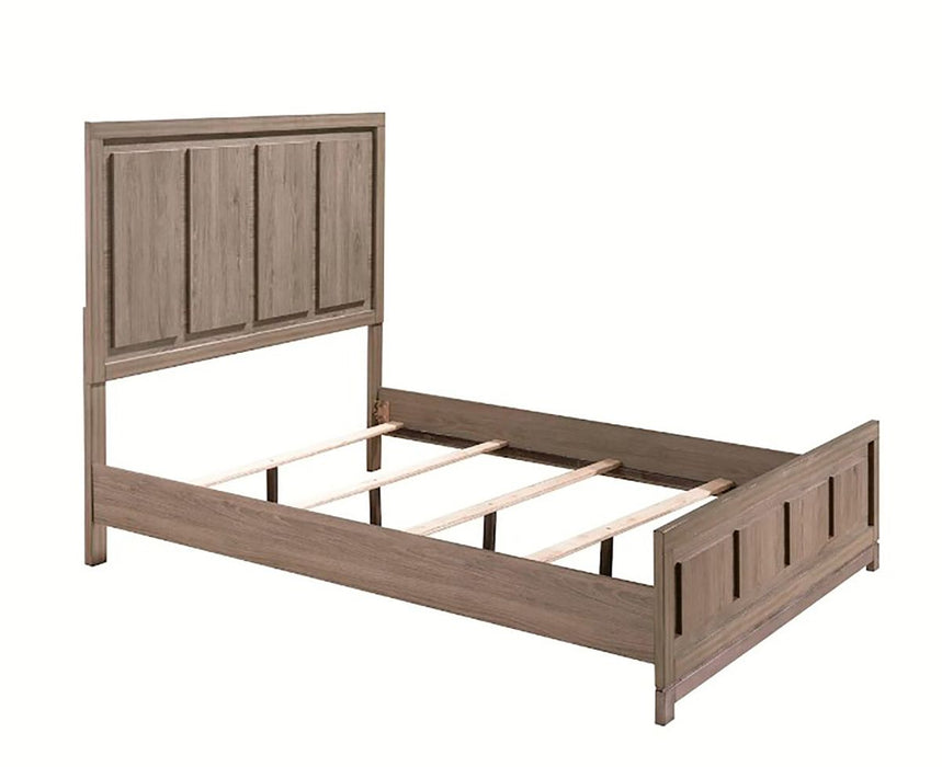 Crown Mark Furniture River King Panel Bed in Brown B3150-K - All Brands Furniture (NJ)