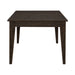 Midland Falls Rectangular Leg Table in ustic Brown image