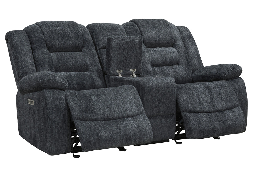 Parker Living Bolton - Misty Storm Manual Reclining Sofa Loveseat and Recliner