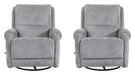 Parker Living Gentry Manual Swivel Glider Recliner Two Pack
