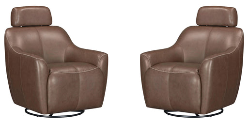 Parker Living Miles Swivel Gliding Accent Chair Two Pack