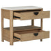 Parker House Escape - Bedroom Queen Panel Bed 2 Nightstands and Dresser with Mirror