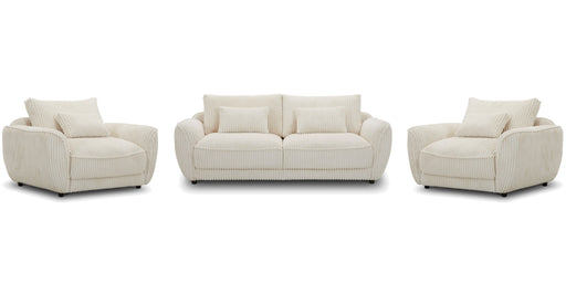 Parker Living Utopia - Mega Ivory Sofa and 2 Chair and Half