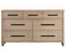 Parker House Breckenridge - Bedroom King Bed 2 Nightstands Dresser with Mirror and Chest