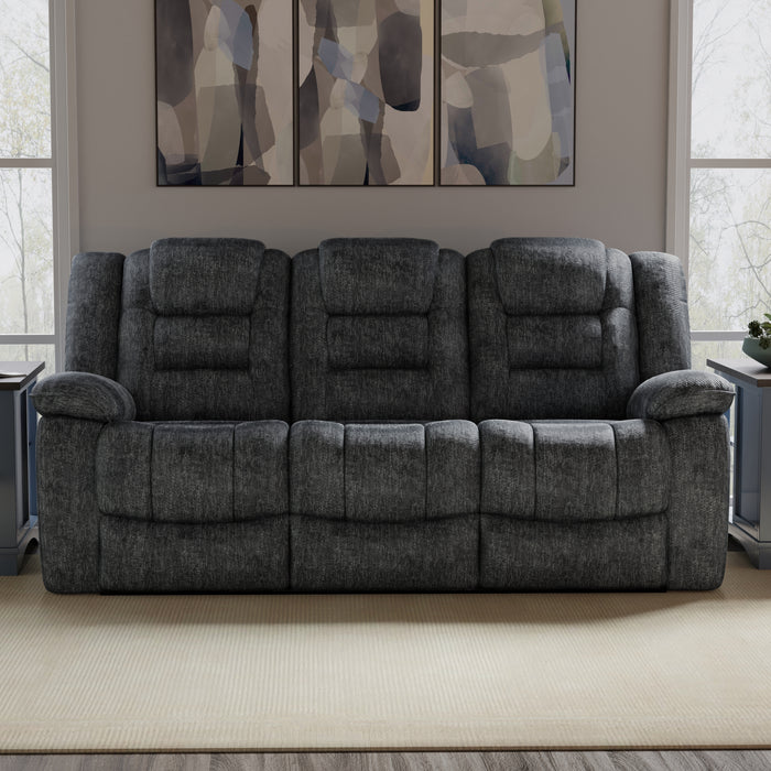 Parker Living Bolton - Misty Storm Manual Reclining Sofa and Loveseat