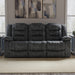 Parker Living Bolton - Misty Storm Manual Reclining Sofa and Loveseat