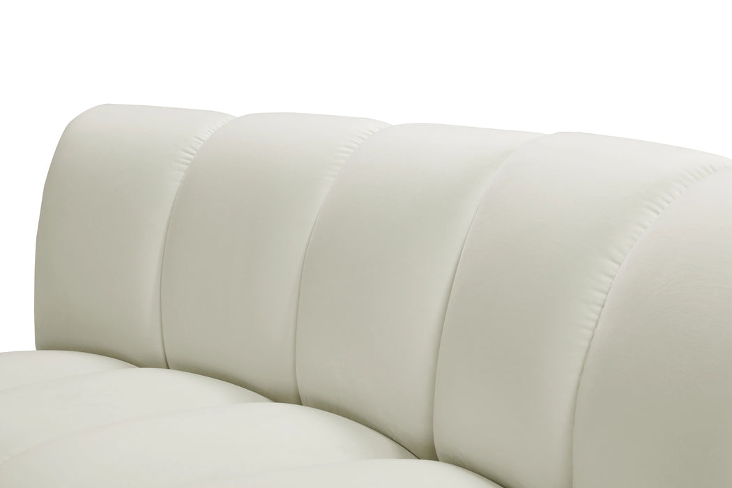 Infinity Cream Velvet 10pc. Modular Sectional
