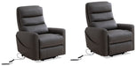 Parker Living Hercules-Haze Power Lift Recliner with Articulating Headrest Two Pack
