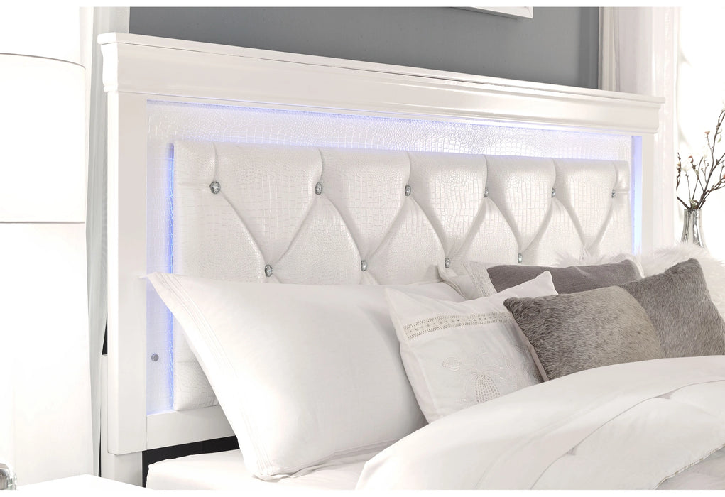 Pompei Bed Group with LED