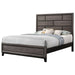 Crown Mark Akerson Queen Panel Bed in Grey - All Brands Furniture (NJ)