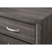 Crown Mark Akerson 2 Drawer Nightstand in Grey - All Brands Furniture (NJ)