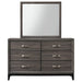 Crown Mark Akerson Mirror in Grey - All Brands Furniture (NJ)