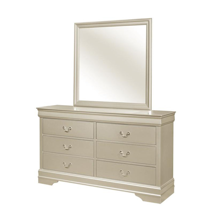 Crown Mark Louis Philip Dresser in Champagne - All Brands Furniture (NJ)
